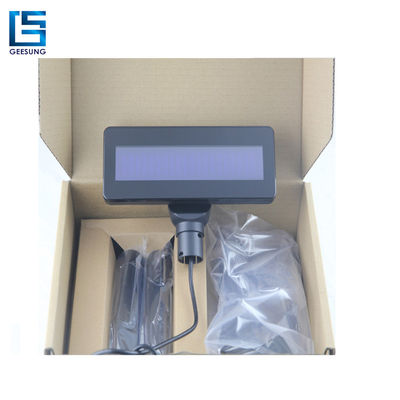 Two Lines 5V USB RS232 POS Customer Display Adjustable Pole Stand