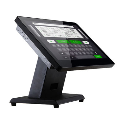15.6 Inch Wide Screen Windows 10 Pos Terminal With Metal Adjustable Stand