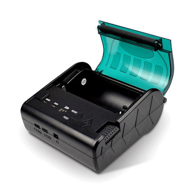 Handheld 203dpi 80mm Thermal Receipt Printer / Mini Bill Printer Machine 90mm/s