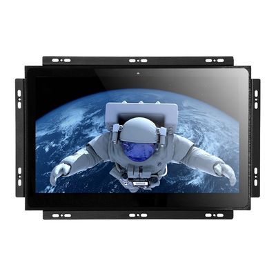 Industrial Wall Embedded Open Frame Touch Screen Monitor 1000cd/m2 DC12V 4A