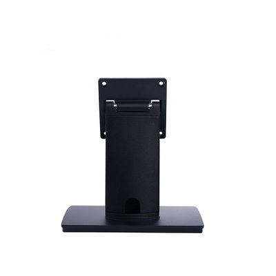 Plastic Metal Rotatable Pos Terminal Stand Two In One Saving Space
