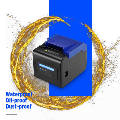 300mm/S 80mm POS Receipt Printer Waterproof Oil Proof Dustproof