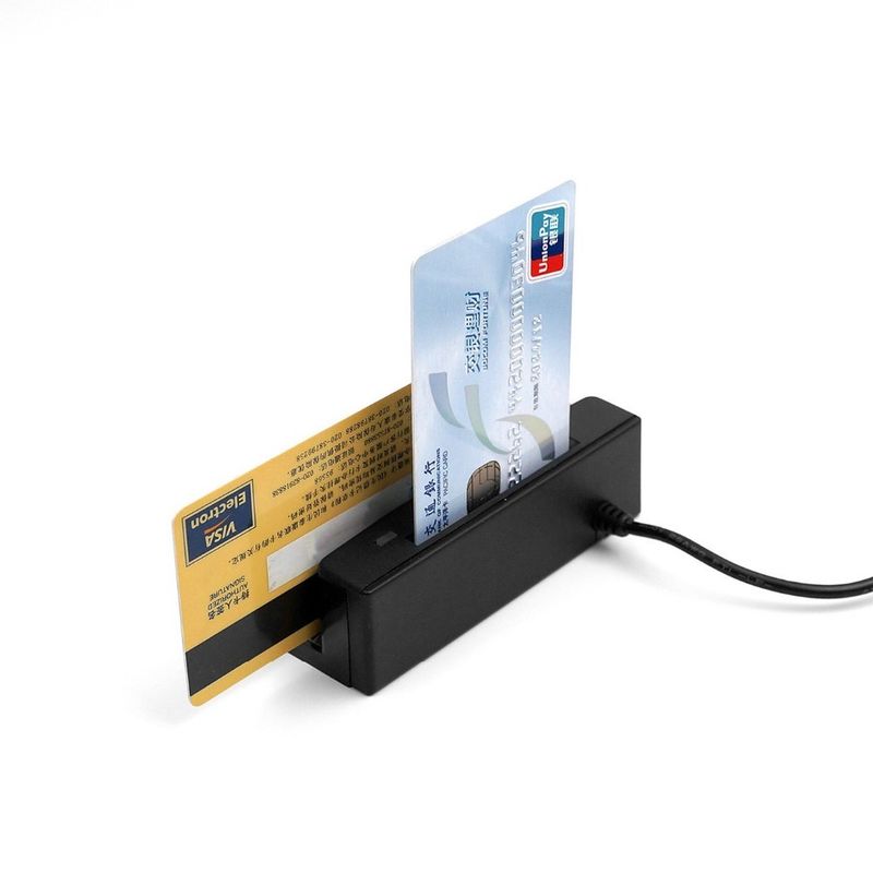 1/2/3 tracks Smart Card Reader Writer 100mW Usb Magnetic Card Reader