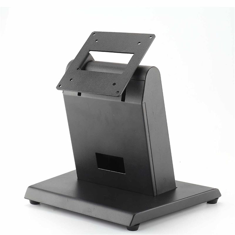 Black Adjustable Metal touch screen Monitor Stand For All In One Pos