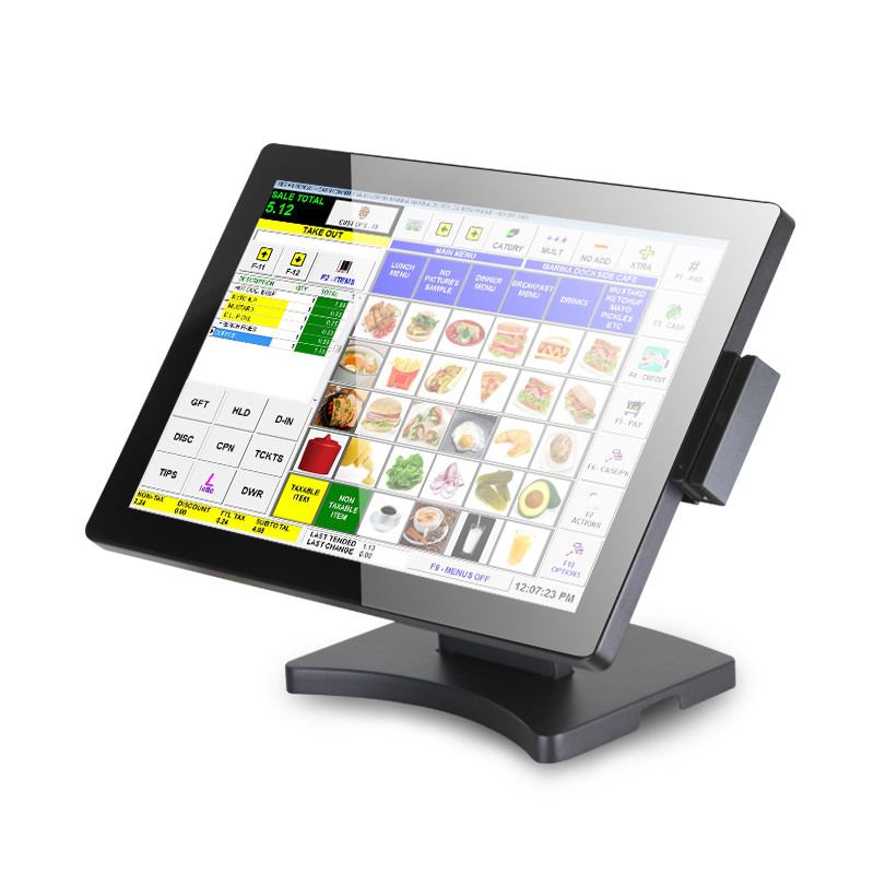 19 Inch All In One Point Of Sale Touch System Cash Register POS Software For Retail Stores / Bars